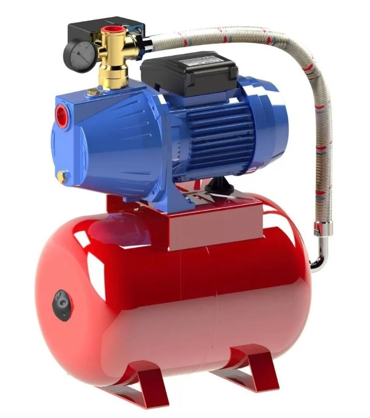 Sumak SMJ 220 Jet Paket Hidrofor 8 Kat 16 Daire 50 Litre Tanklı