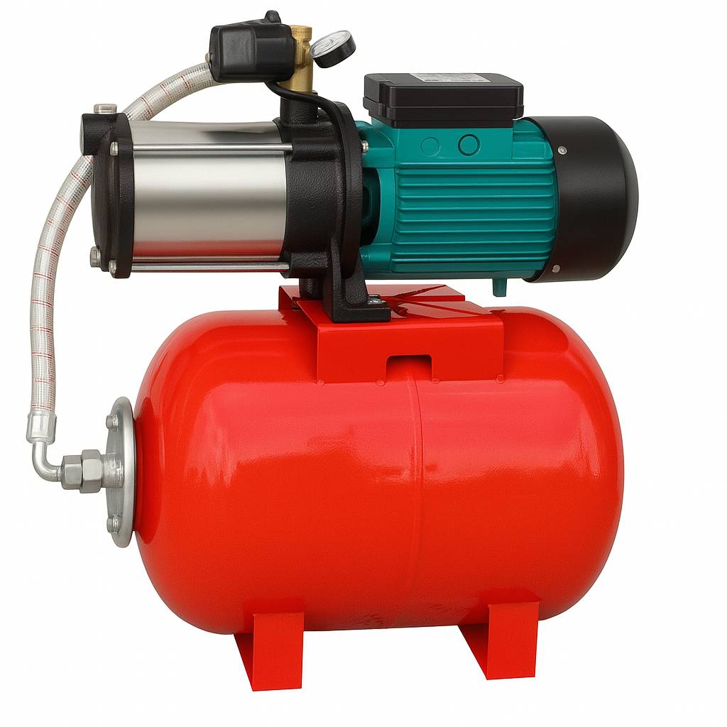 Kaysu Pompa HMC145-65H Paket Hidrofor 8 Kat 18 Daire 100 Litre Tanklı