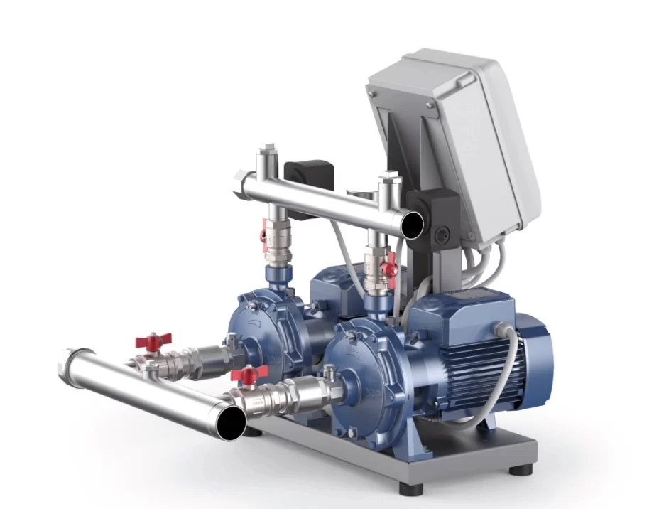 Pedrollo CB2 - 2CPm 25 / 14A İki Pompalı Paket Hidrofor