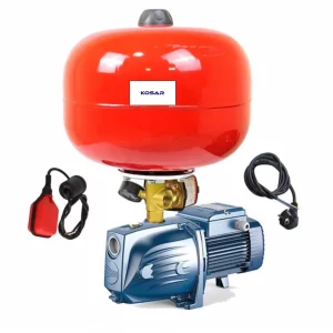 Pedrollo JSVM 2CX 4 Kat 8 Daire 24 Litre Tanklı Paket Hidrofor