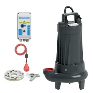 Sumak SBRT30/2 (Trifaze) Bıçaklı Foseptik Dalgıç Pompa