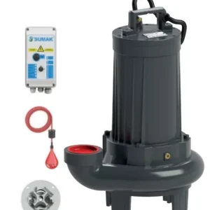 Sumak  SBRT50/3-P (Trifaze) Parçalayıcı Bıçaklı Foseptik Dalgıç Pompa