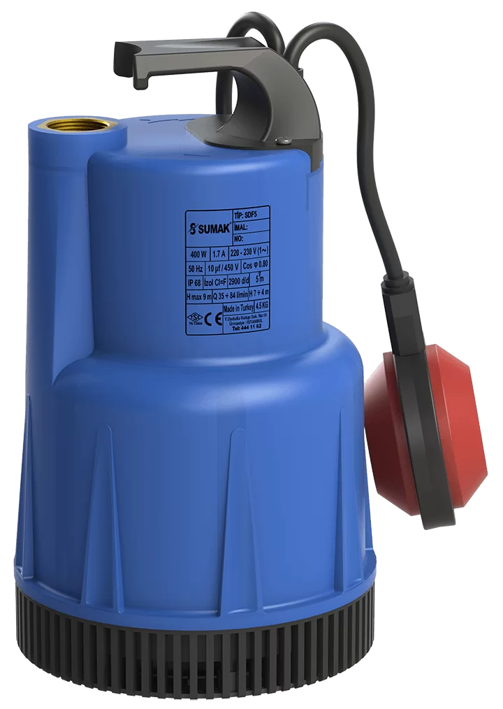 Sumak SDF5 Drenaj Dalgıç Pompası