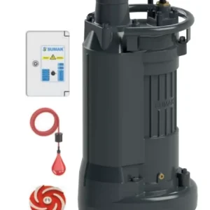 Sumak SDT75/3Z Gömlek Soğutmalı Atık Su Drenaj Dalgıç Pompası