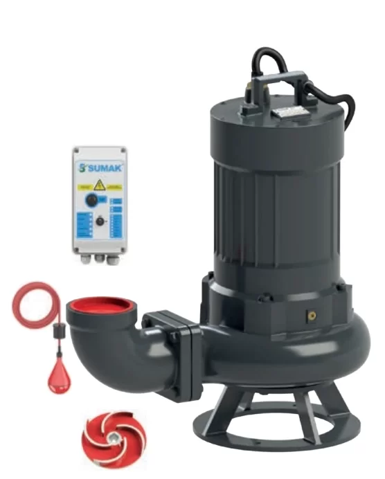 Sumak SDTV150/4 Foseptik Dalgıç Pompa