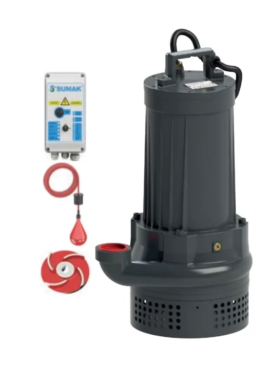 Sumak SDTV20/2 Atık Su Drenaj Dalgıç Pompası