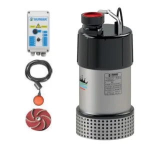 Sumak SDTV30/2.5 Z Gömlek Soğutmalı Atık Su Drenaj Dalgıç Pompası