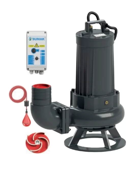 Sumak SDTV50/4 Foseptik Dalgıç Pompa