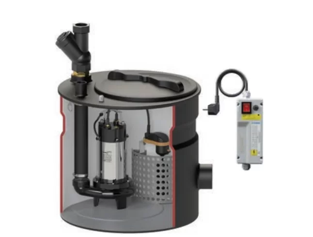 Sumak SMAC-1800 A Termoplastik Tanklı Foseptik Dalgıç Pompa