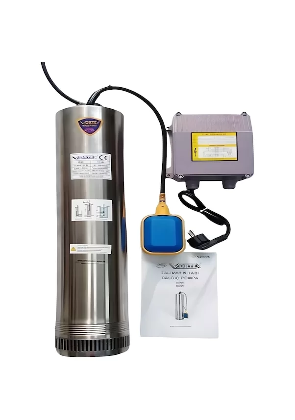 Vortex SCM8 Paslanmaz Çelik Gövdeli Keson Kuyu Pompası